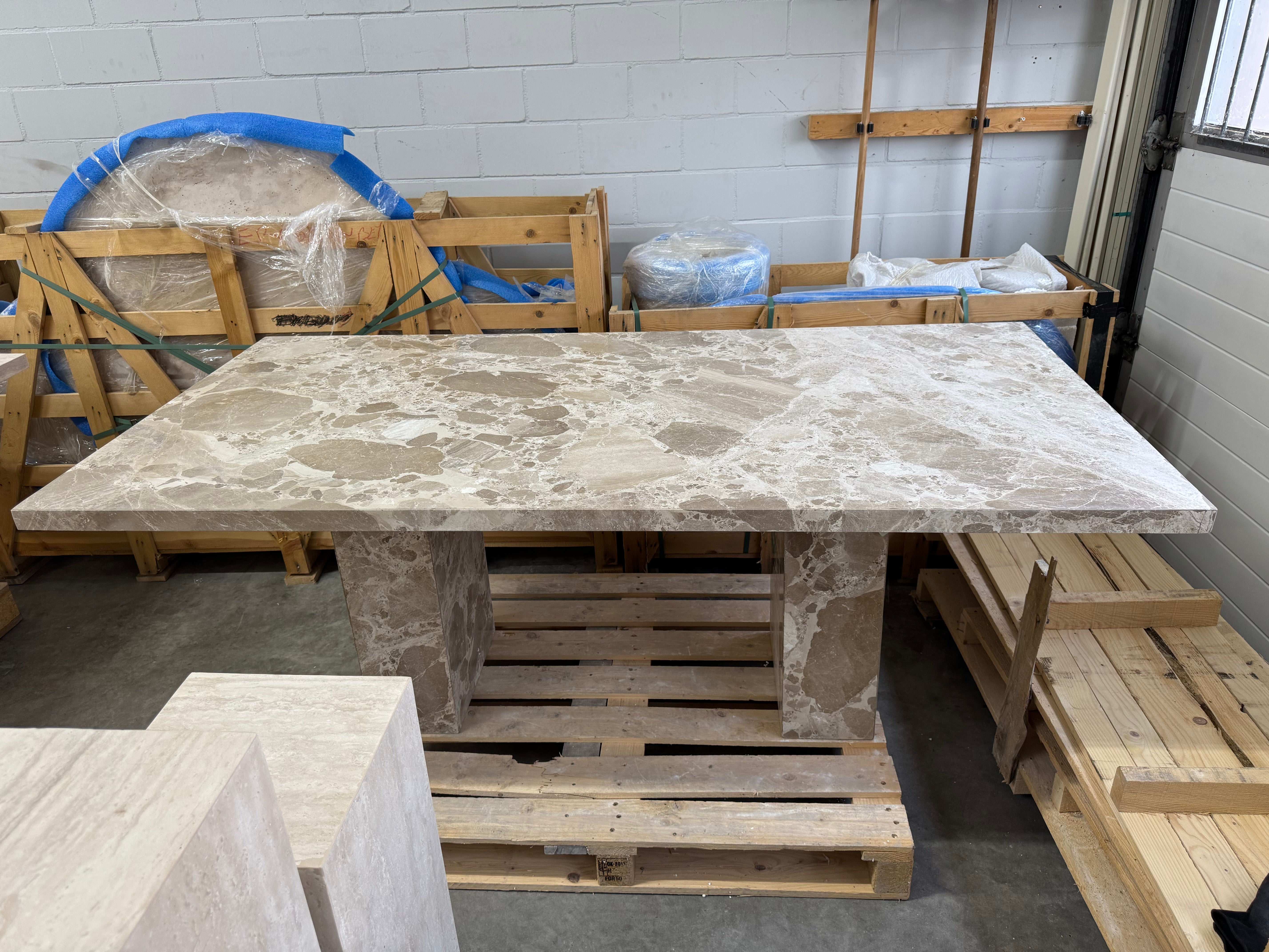 Emparador Marble Dining Table