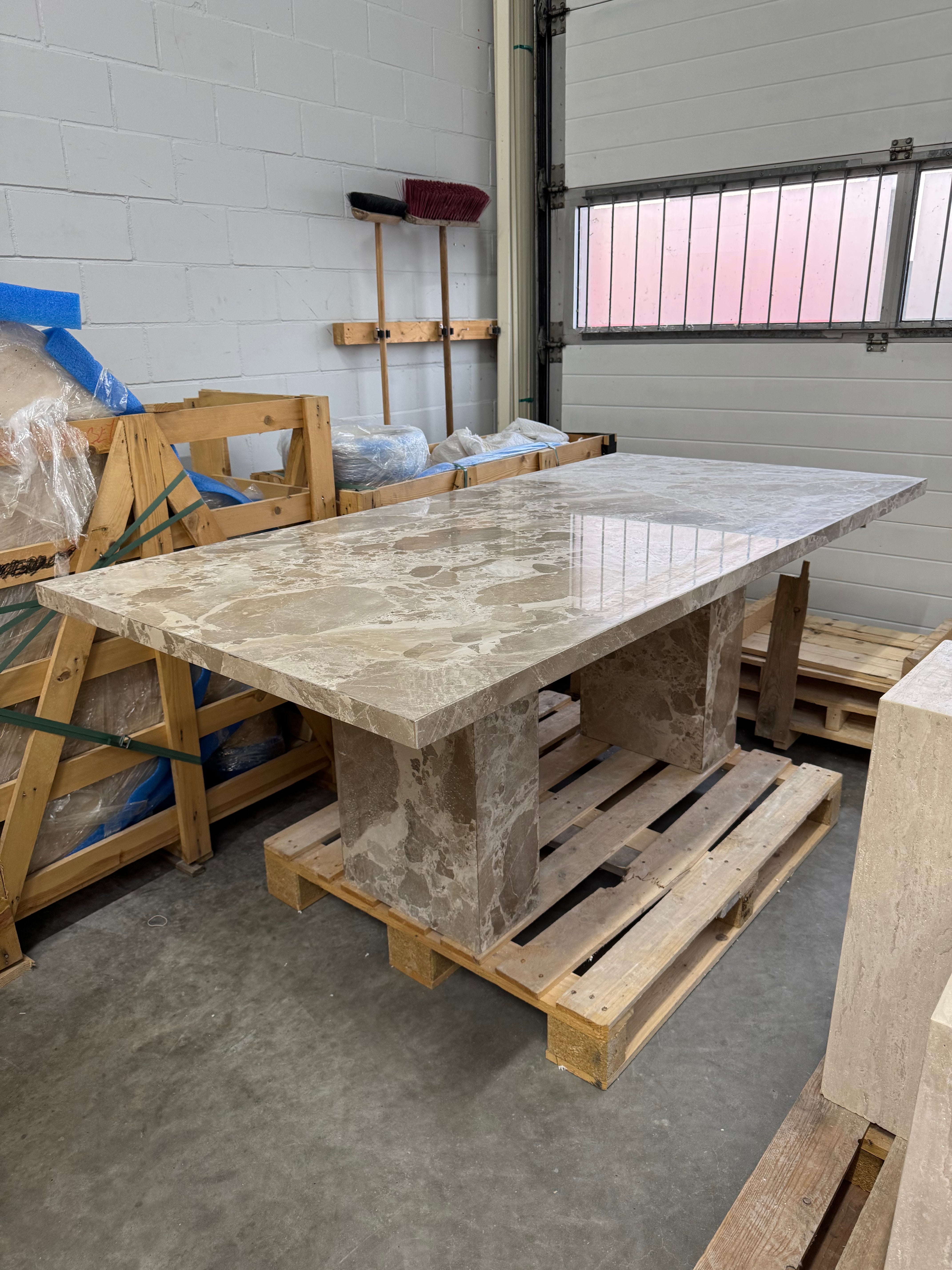 Emparador Marble Dining Table