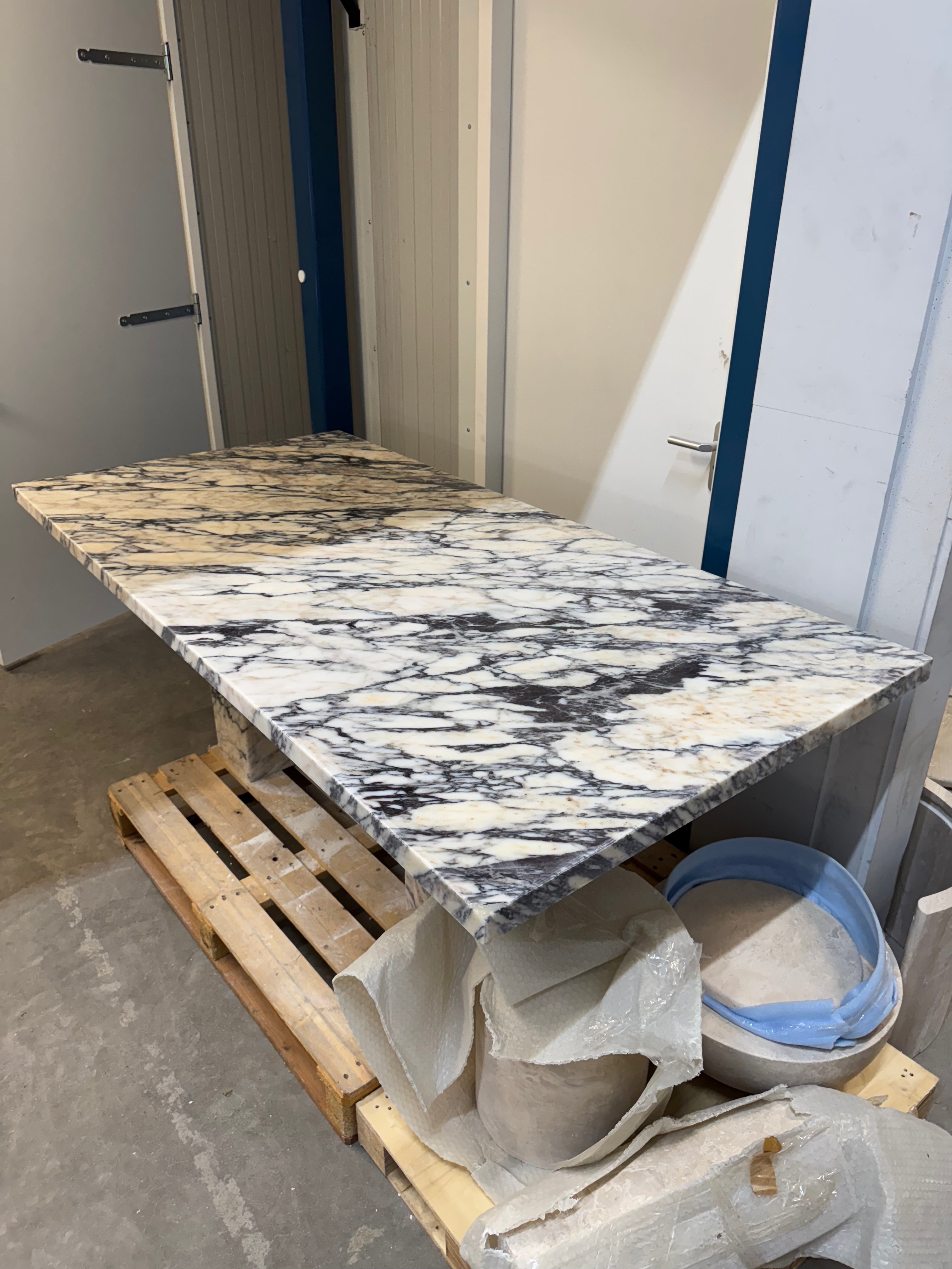 Viola Marble Dining Table